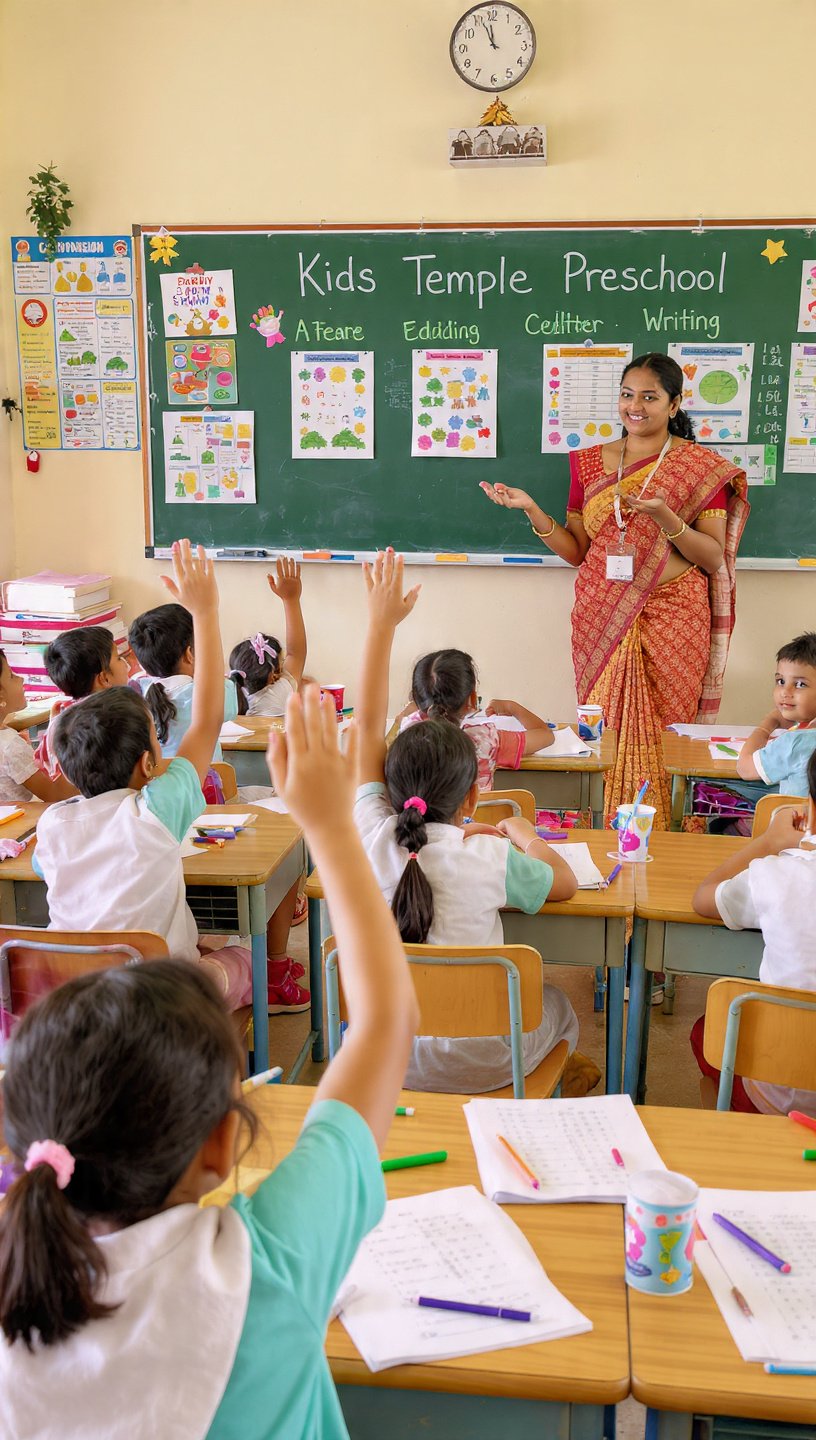 Lower Kindergarten LKG Programme Kids Temple Play School